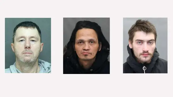 Toronto retail theft investigation leads to two arrests, three men wanted