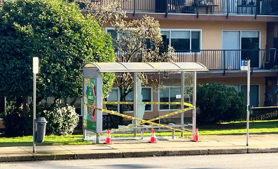 Surrey reports rise in targeted bus shelters vandalism