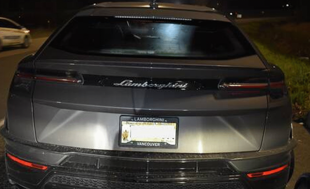 Surrey man's Lamborghini impounded after clocking 197 km/h on Alex Fraser Bridge