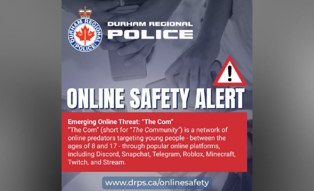 Children as young as 8 targeted in online predatory and criminal network, Durham Regional Police warn