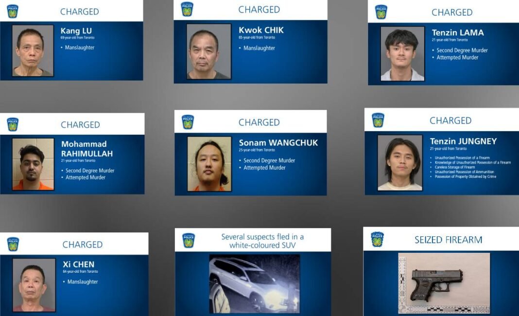 Peel police arrest seven suspects in 2024 home invasion homicide in Mississauga