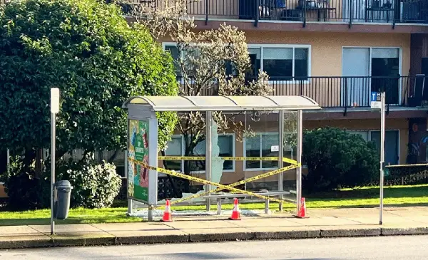 Surrey reports rise in targeted bus shelters vandalism