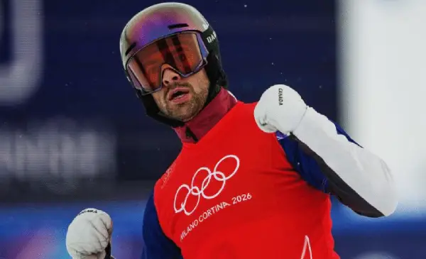 Eliot Grondin wins silver in Men’s Snowboard Cross at Milano Cortina 2026, Canada’s sixth medal