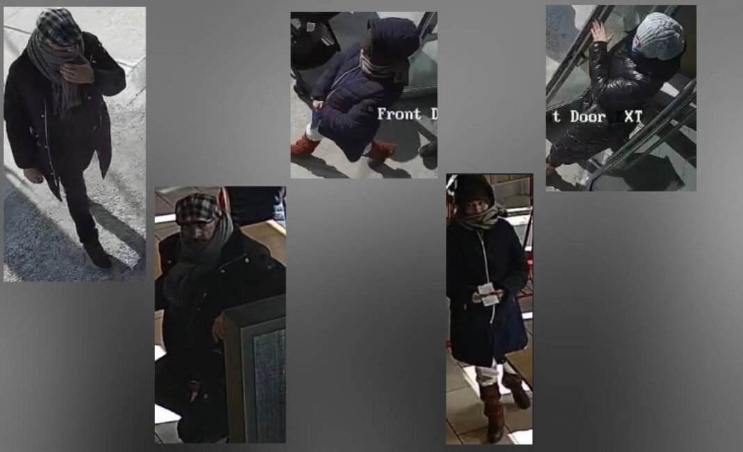Toronto police seek public help to identify suspects in $5,000 theft