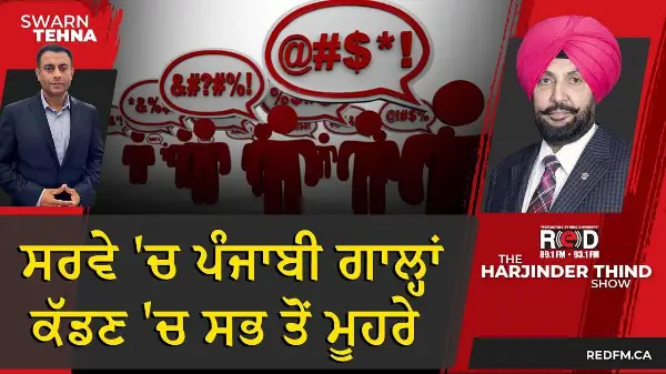 ਸਰਵੇ 'ਚ ਪੰਜਾਬੀ ਗਾਲ੍ਹਾਂ ਕੱਡਣ 'ਚ ਸਭ ਤੋਂ ਮੂਹਰੇ