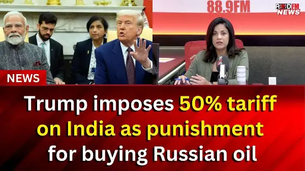 Trump imposes 50% tariff on India as punishment for buying Russian oil