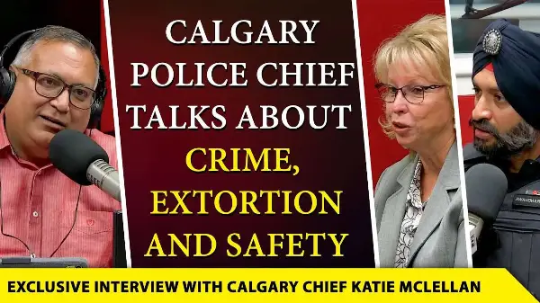 Calgary Police Chief talks about Crime, Extortion and Safety | RED FM NEWS