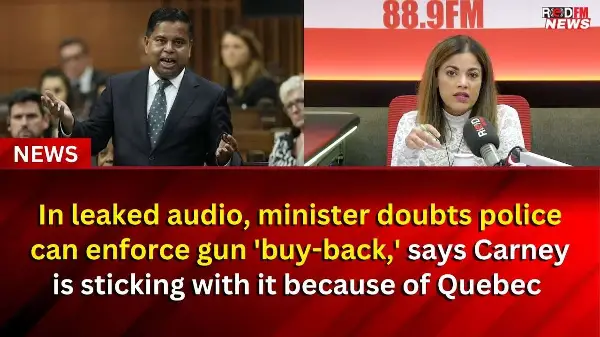 In leaked audio, minister doubts police can enforce gun 'buy-back' | RED FM NEWS