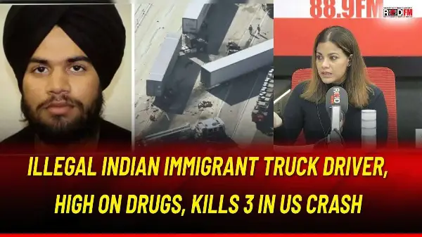 Illegal Indian Immigrant Truck Driver, High on Drugs, Kills 3 In US Crash | October 23rd