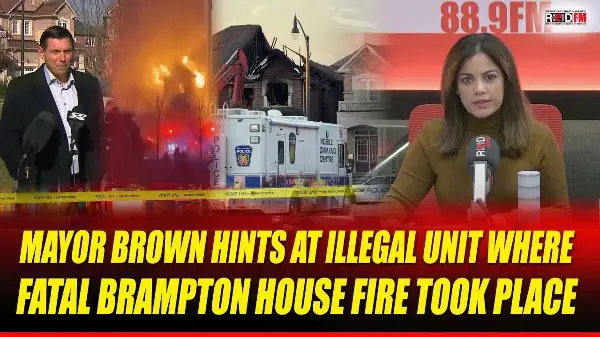 Mayor Brown Hints at Illegal Unit Where Fatal Brampton House Fire Took Place | November 21st