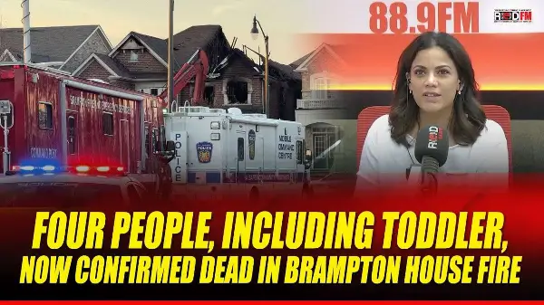 Four People, Including Toddler, Now Confirmed Dead in Brampton House Fire | November 25th