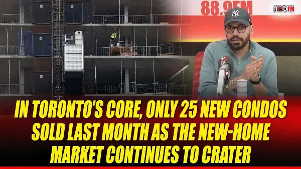 In Toronto’s Core, Only 25 New Condos Sold Last Month as the New-Home Market Continues to Crater