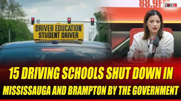 15 driving schools shut down in Mississauga and Brampton by the Government| In total, 66 | Dec 29th