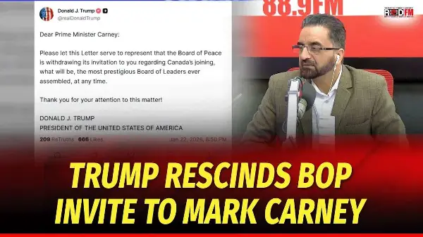 Toronto & Canada News | Trump rescinds BoP invite to Mark Carney | January 23rd