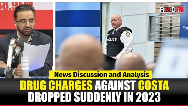 Toronto & Canada News | Drug charges against Costa dropped suddenly in 2023 | Feb 23rd