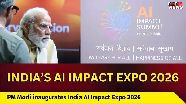 Indian PM Modi tours the India AI Impact Expo 2026 | RED FM News