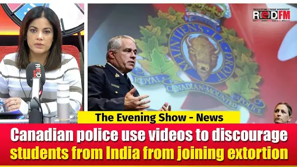 Canadian police use videos to discourage students from India from joining extortion gangs