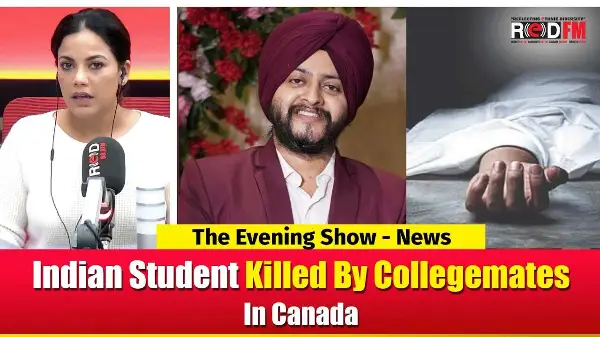 Indian Student Killed By College mates In Canada | RED FM NEWS