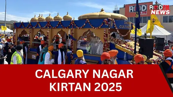 LIVE: Calgary Nagar Kirtan 2025 | RED FM NEWS