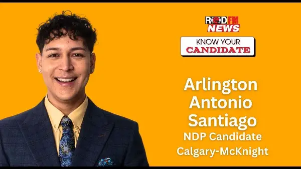 Know Your Candidate: NDP's Arlington Antonio Santiago running in Calgary-McKnight | RED FM NEWS
