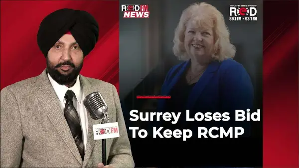 Surrey Loses Bid To Keep RCMP | Interview With Surrey Mayor Brenda Locke | RED FM News