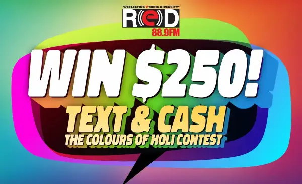 Text & Cash in the Colours of Holi Contest