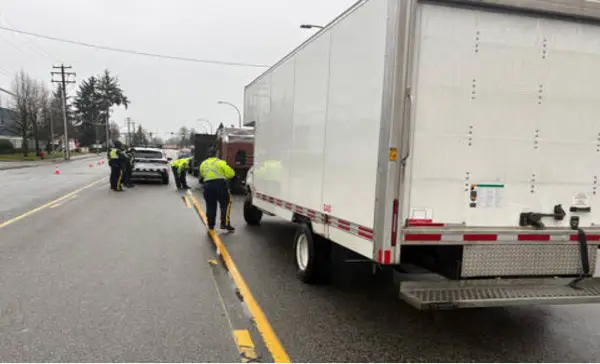 16 unsafe commercial vehicles removed from roads in Coquitlam safety crackdown