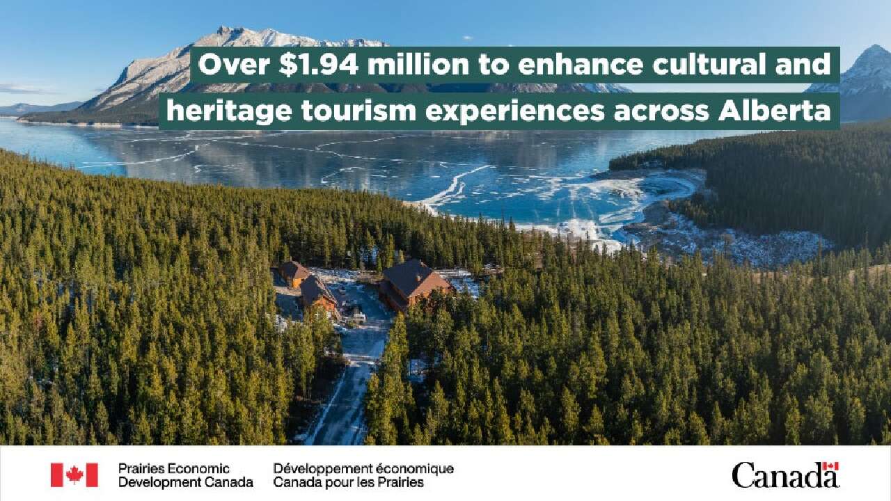 Federal government invests $1.9M to boost Alberta tourism sector