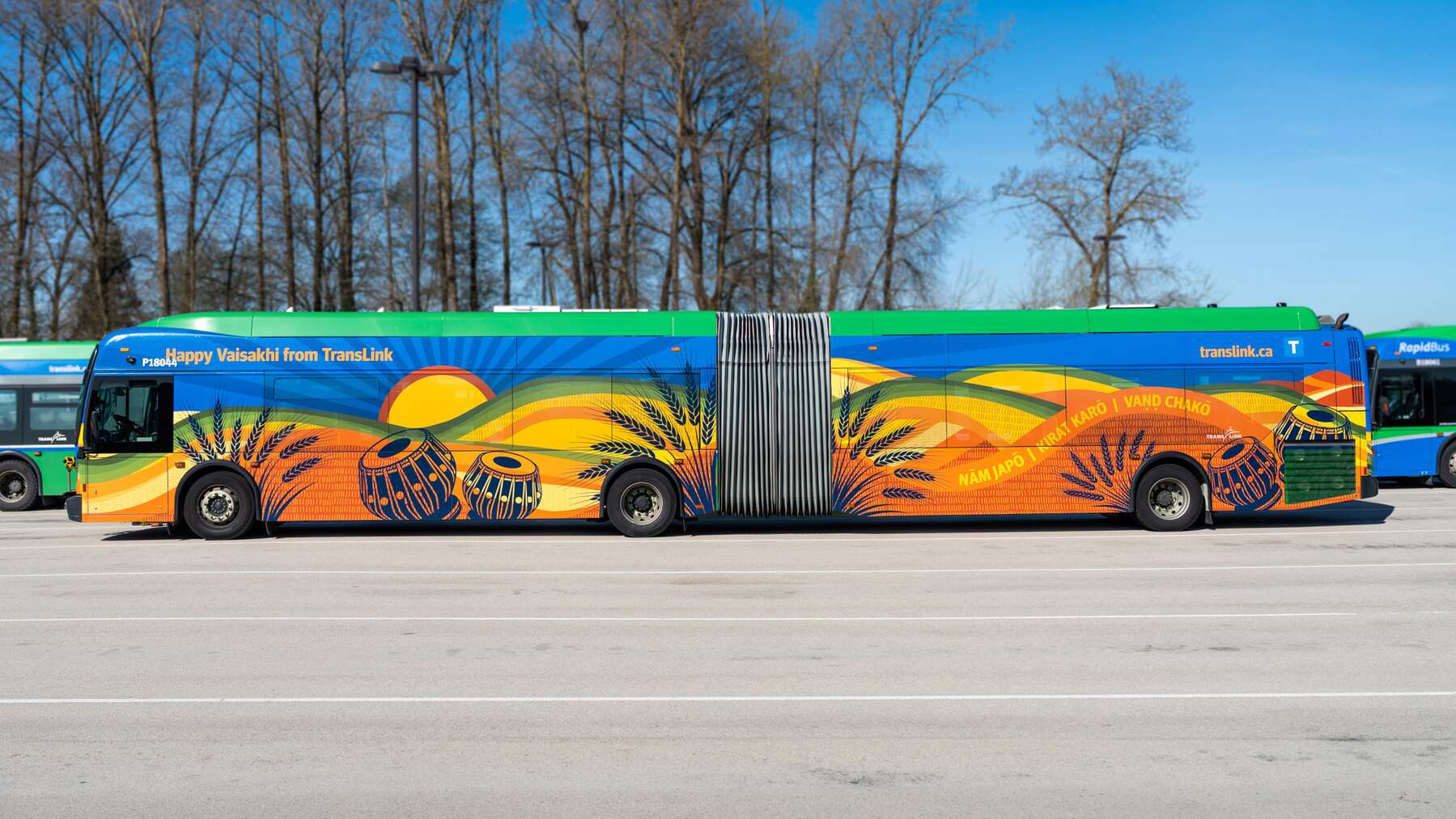 Translink reveals their Vaisakhi bus inspired from, festival's spiritual, harvest tradition 