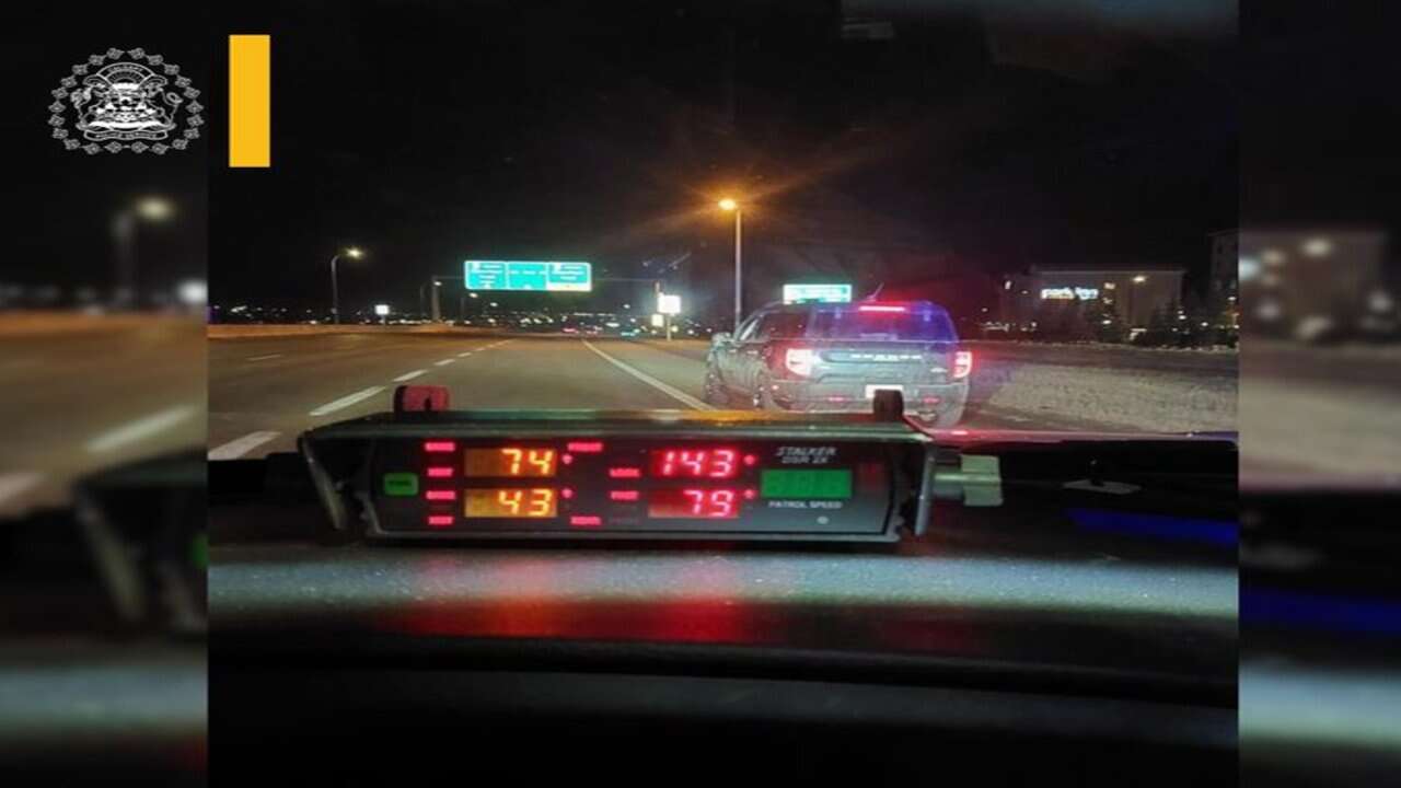 Driver clocked at double the speed limit on Calgary road, faces court summons
