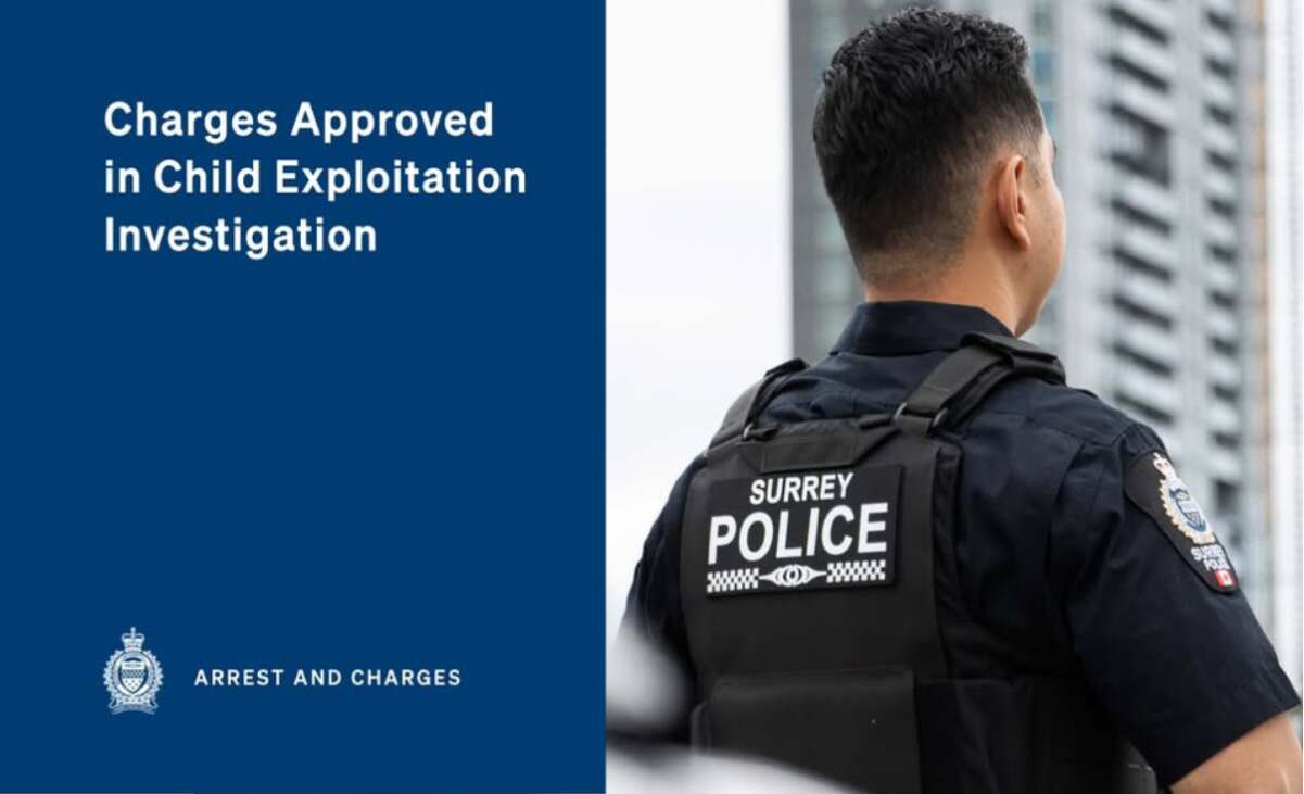 Additional charges laid in Surrey child exploitation investigation 