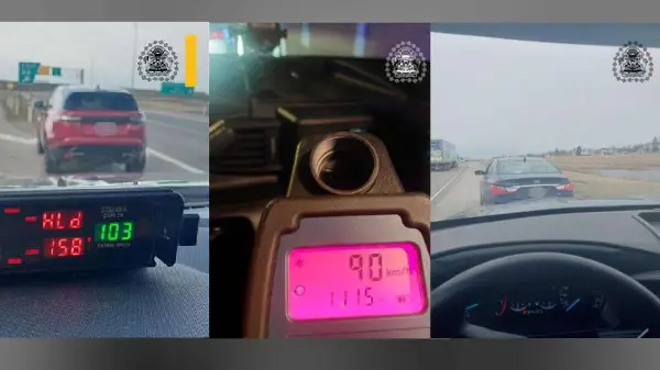 Multiple High-Speed Driving Incidents Prompt Enforcement Action Across Calgary 