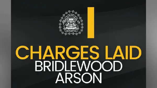 Man charged for alleged arson at detached garage of a Bridlwood house