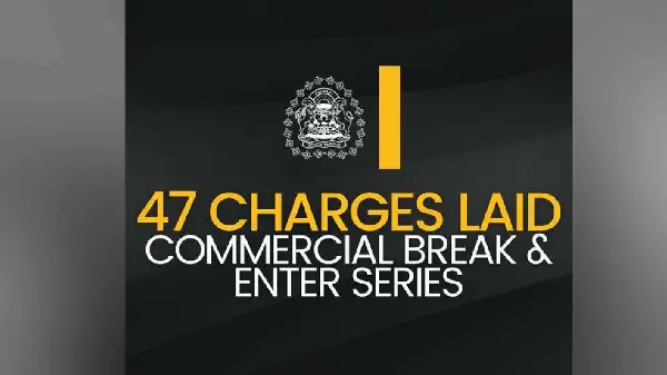 Three charged in northeast Calgary break and enter series