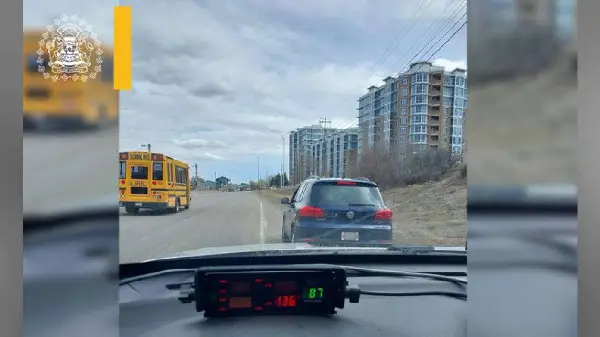 Driver Caught Speeding at 136 km/h on Crowchild Trail Faces Court Summons