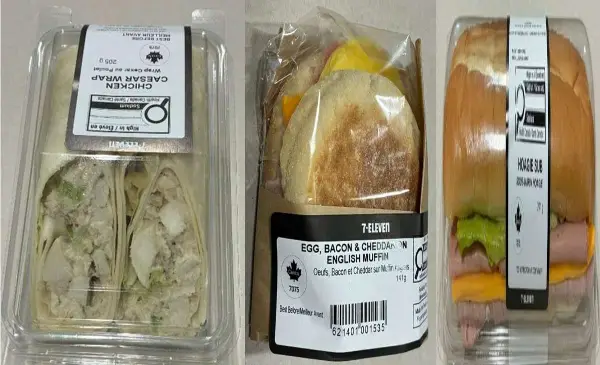 7-Eleven sandwiches, wraps recalled in British Columbia over listeria risk 