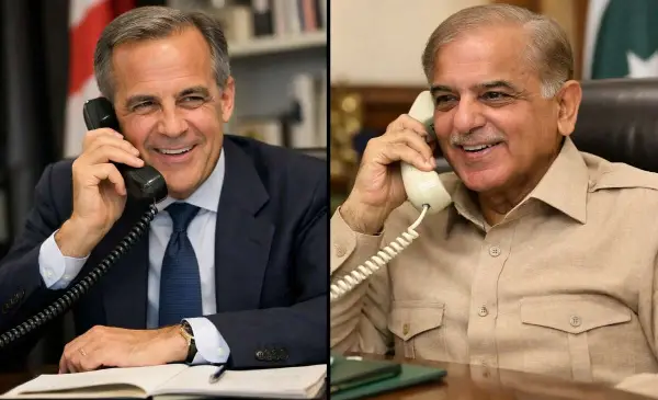 Carney and Pakistan PM Sharif discuss Middle East stability and strengthening bilateral ties 