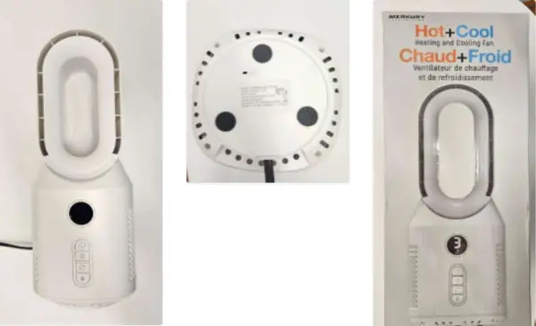 Recall issued for Merkury Innovations heating and cooling fan due to fire hazard
