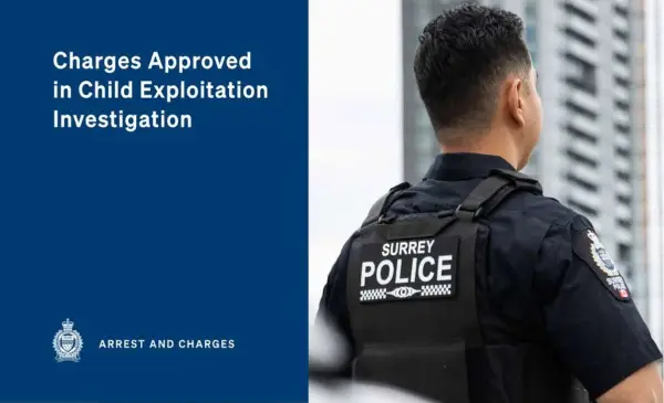Additional charges laid in Surrey child exploitation investigation 