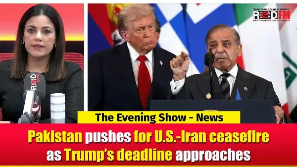 Pakistan pushes for U.S.-Iran ceasefire as Trump’s deadline approaches | RED FM NEWS