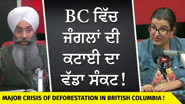 Major Deforestation Crisis in B.C. | ਬੀ.ਸੀ. ਵਿੱਚ ਜੰਗਲਾਂ ਦੀ ਕਟਾਈ ਦਾ ਵੱਡਾ ਸੰਕਟ
