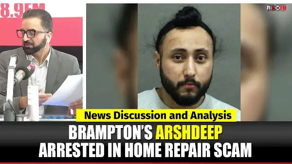 Toronto & Canada News | Brampton’s Arshdeep arrested in home repair scam | April2 3rd