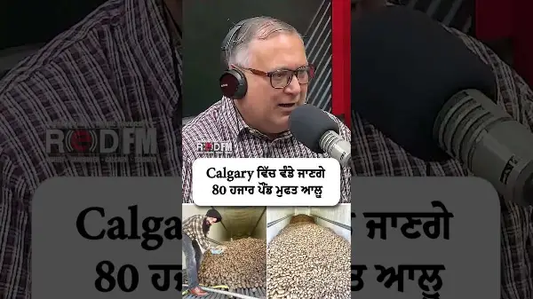 80,000 lbs of potatoes to be given out for free this weekend in Calgary from Guru Nanak Free Kitchen
