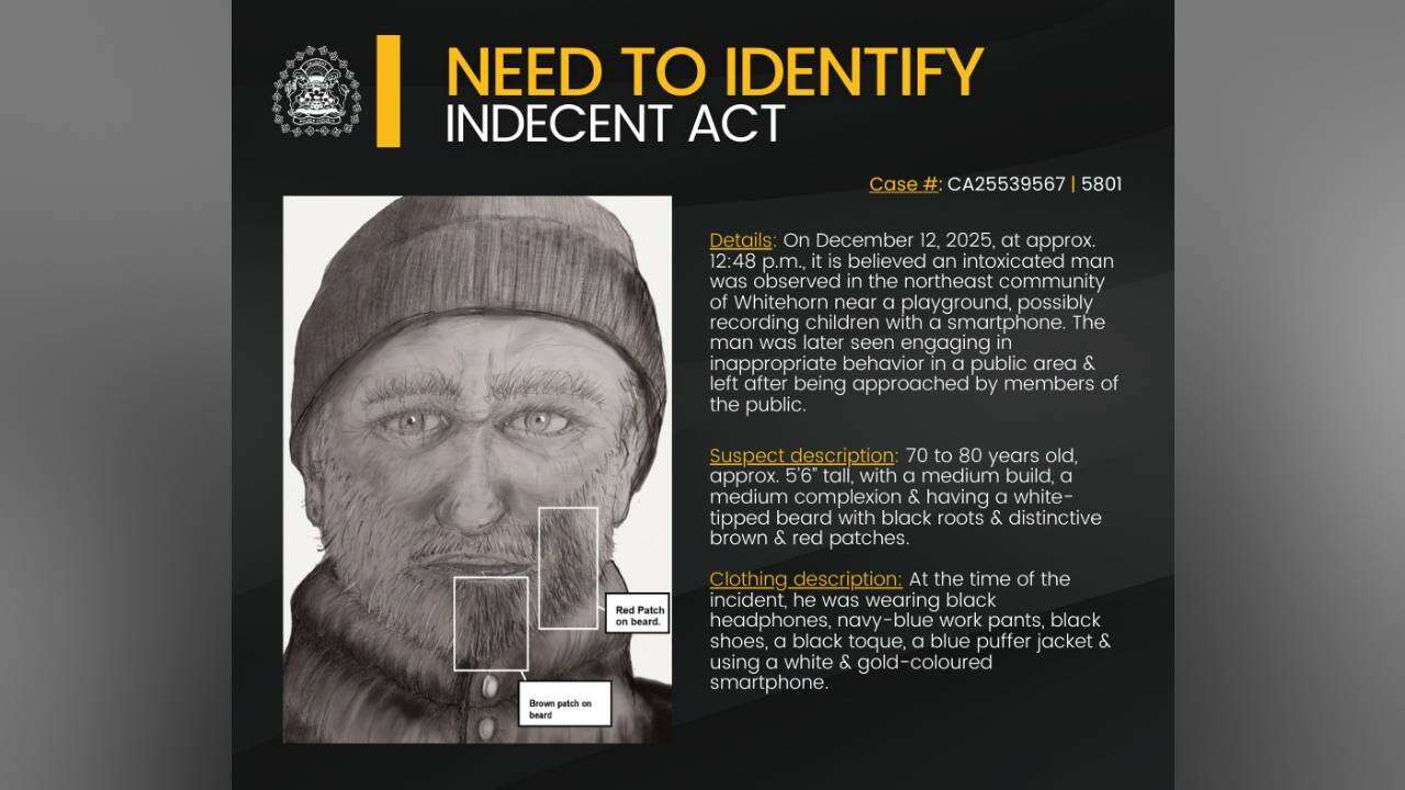 Police seek assistance in identifying suspect in indecent act near northeast playground