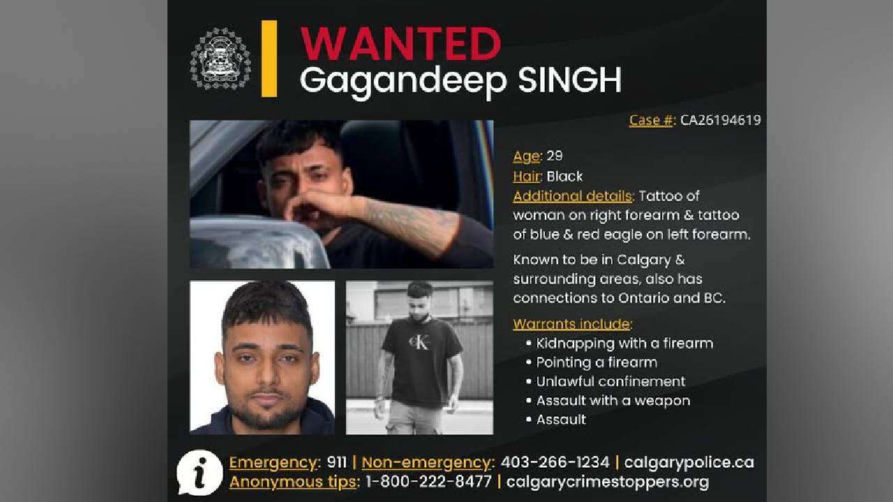 Man wanted on kidnapping, firearm-related charges
