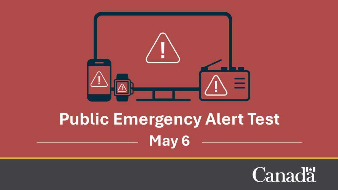 Nationwide emergency alert system test to sound across Canada