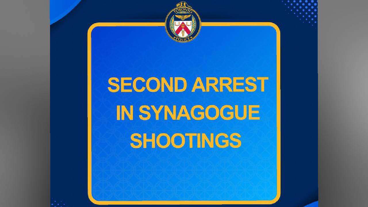 Second Suspect Arrested in  Synagogue Shootings in Toronto and Vaughan