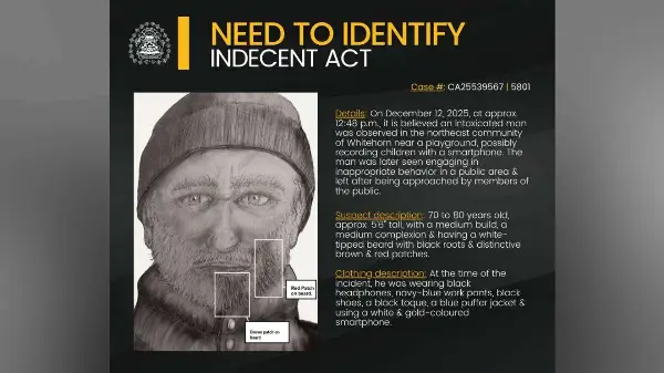 Police seek assistance in identifying suspect in indecent act near northeast playground