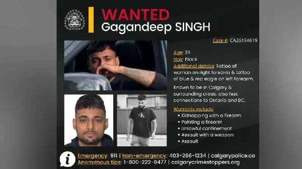 Man wanted on kidnapping, firearm-related charges