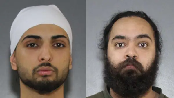 Surrey police arrests 2 "Indian nationals" in last month extortion-related shooting